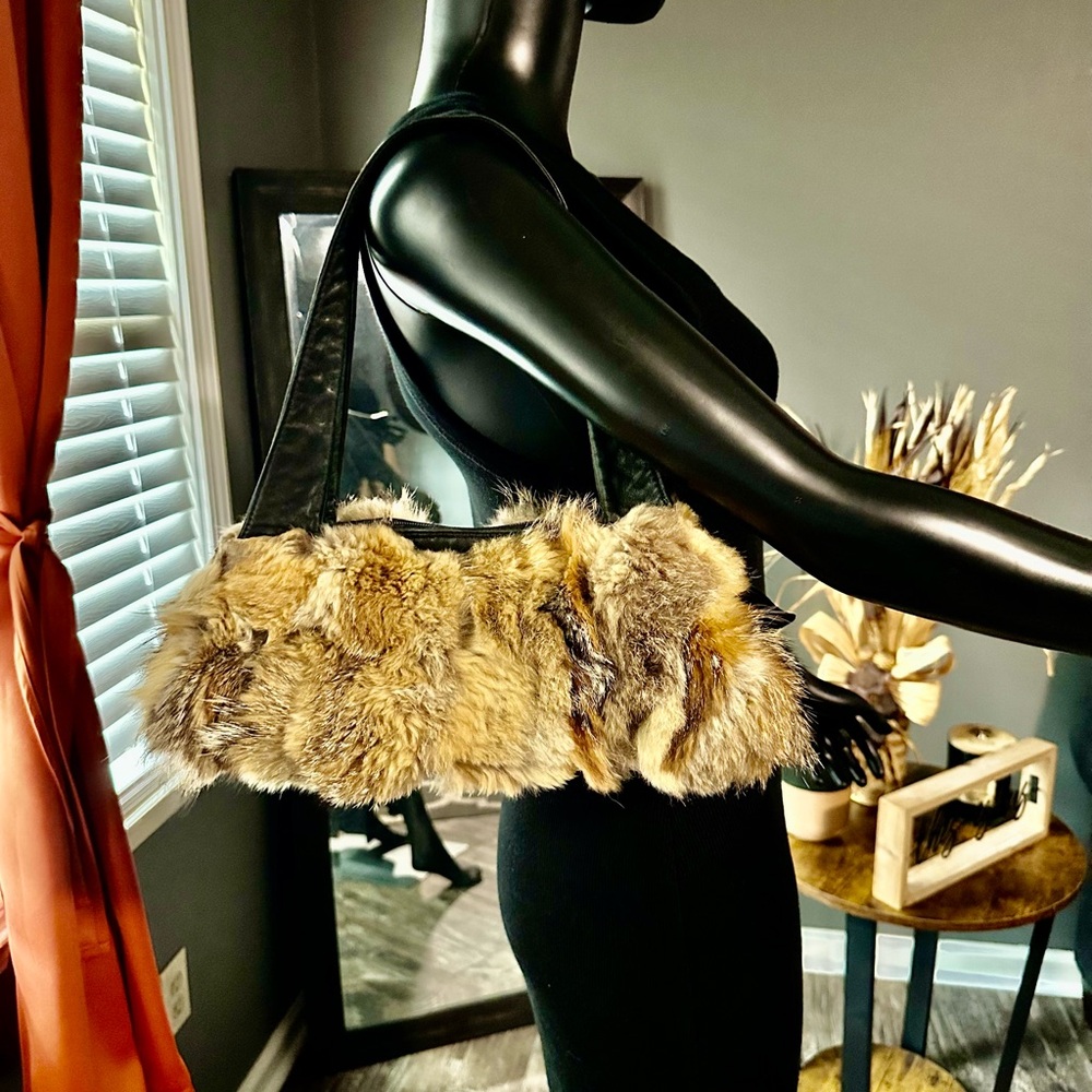 Paolo Masi Mink Shoulder Bag